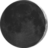 Waning Gibbous, Moon at 18 days in cycle